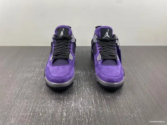 Suede 4 Jordan x Air Travis Purple Scott 0508